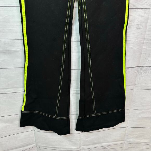 I.AM.GIA. Womens size Small Astrid High Waist Flare Striped Pants Stretch Flaw - Picture 7 of 13